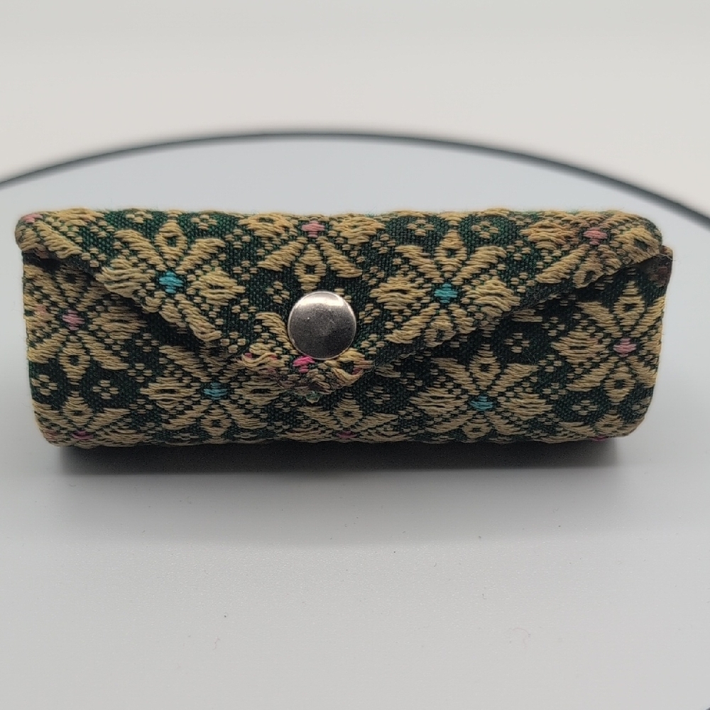 Vintage 90s Lipstick Holder for Your Purse with Mirror